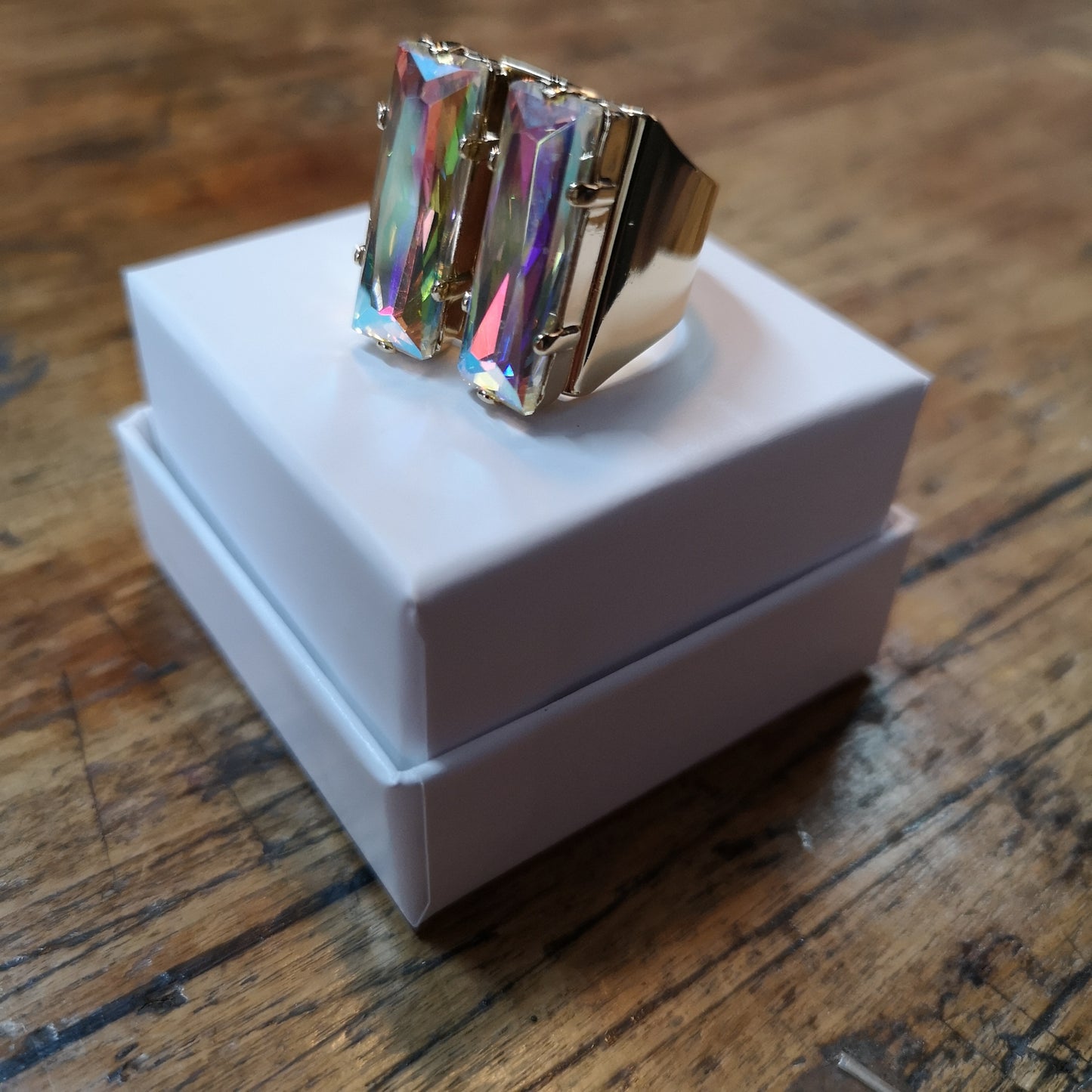 Petra 2 crystals ring