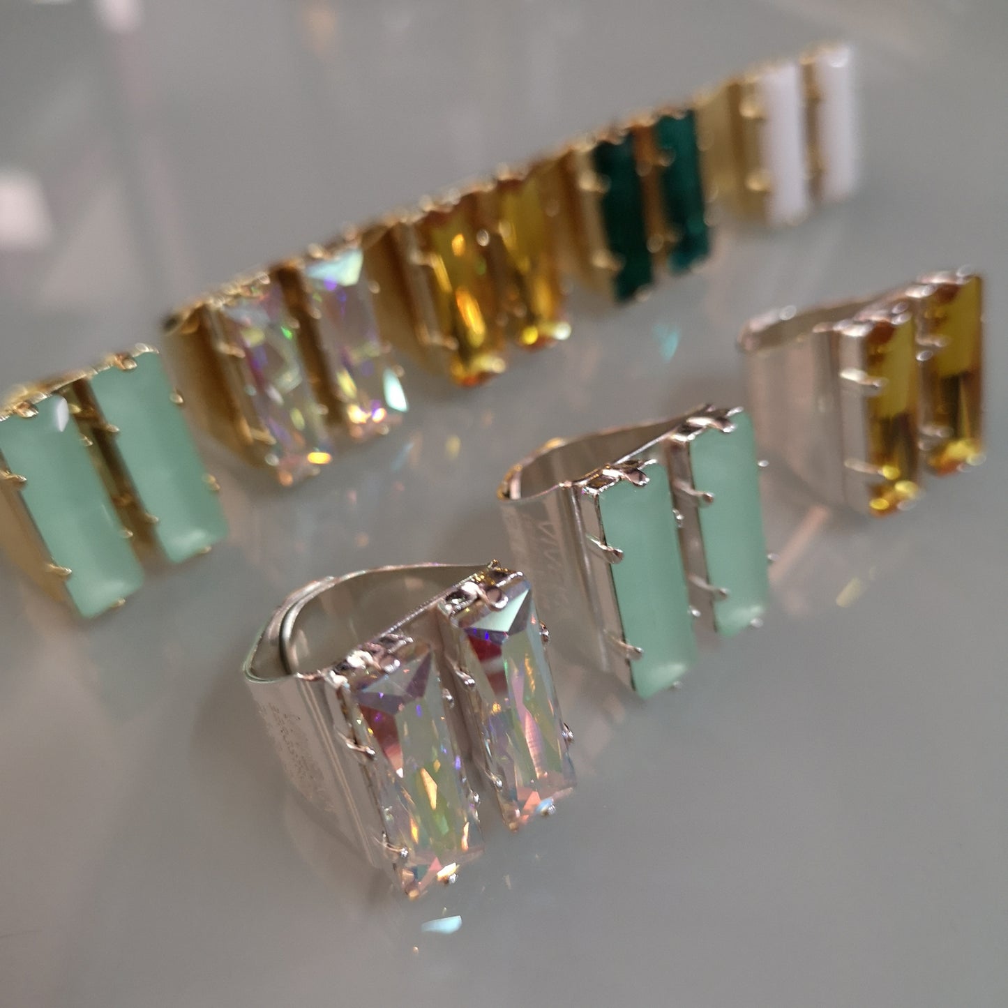 Petra 2 crystals ring