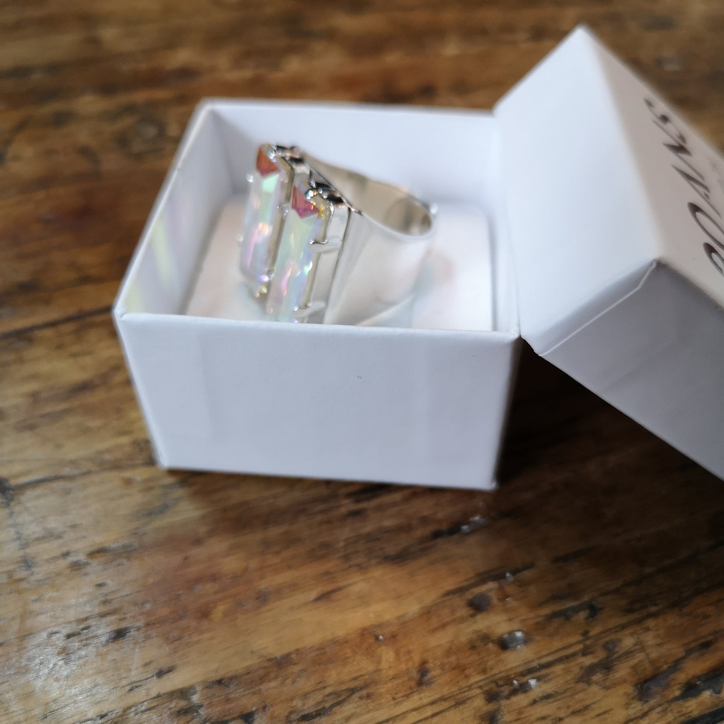 Petra 2 crystals ring