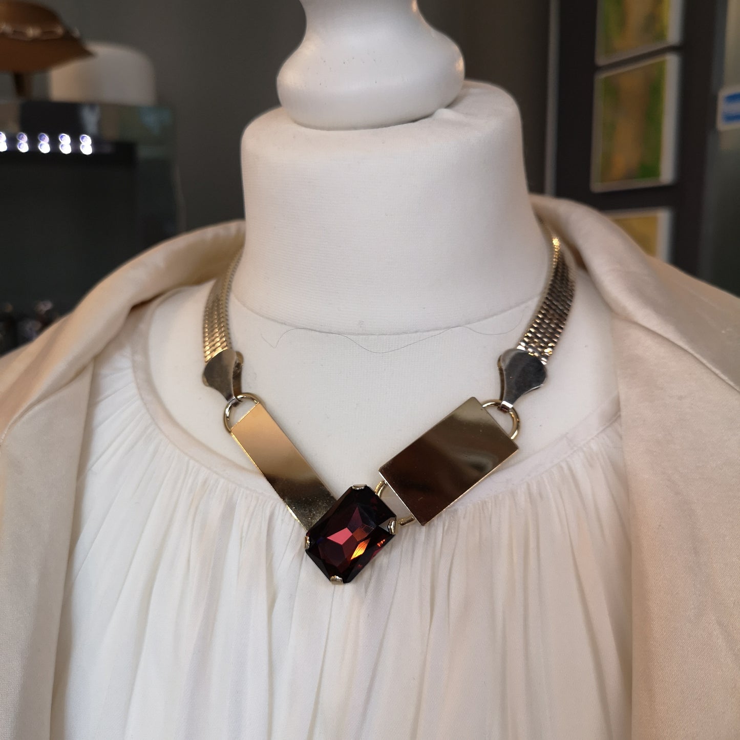 Cunégonde crystal necklace