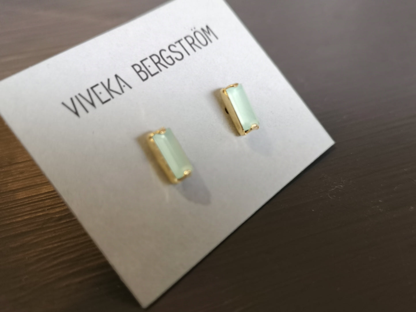 Flingan, 7*3 mm crystal earrings