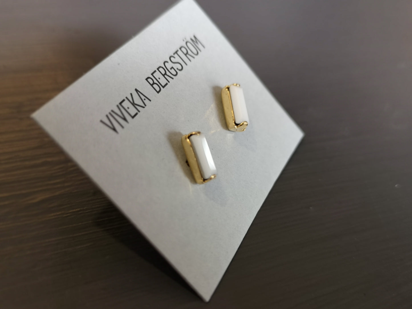 Flingan, 7*3 mm crystal earrings