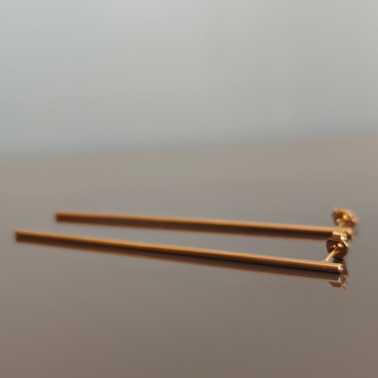 Stickan, 95 mm stick earrings