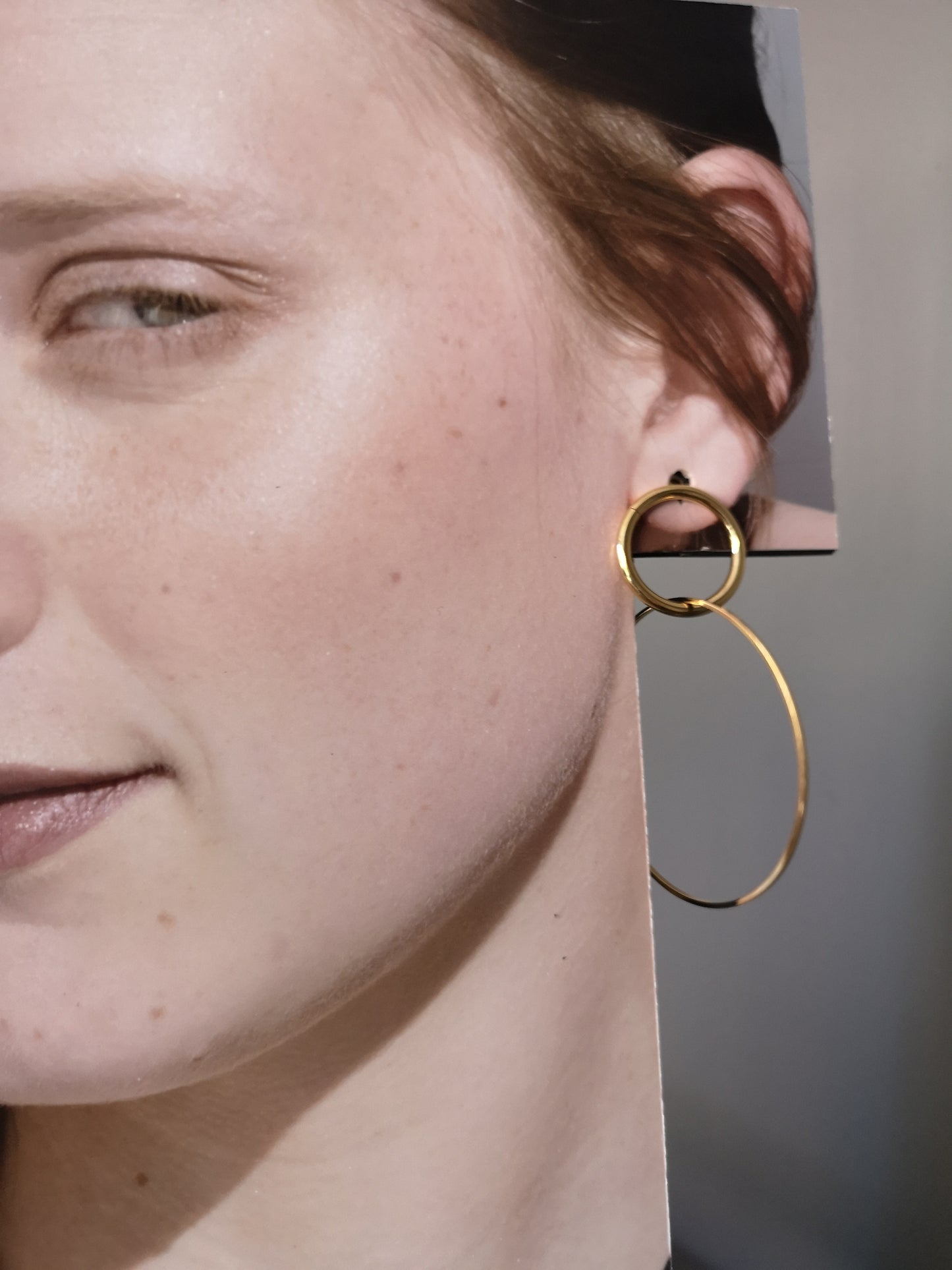 Christelle metal hoops