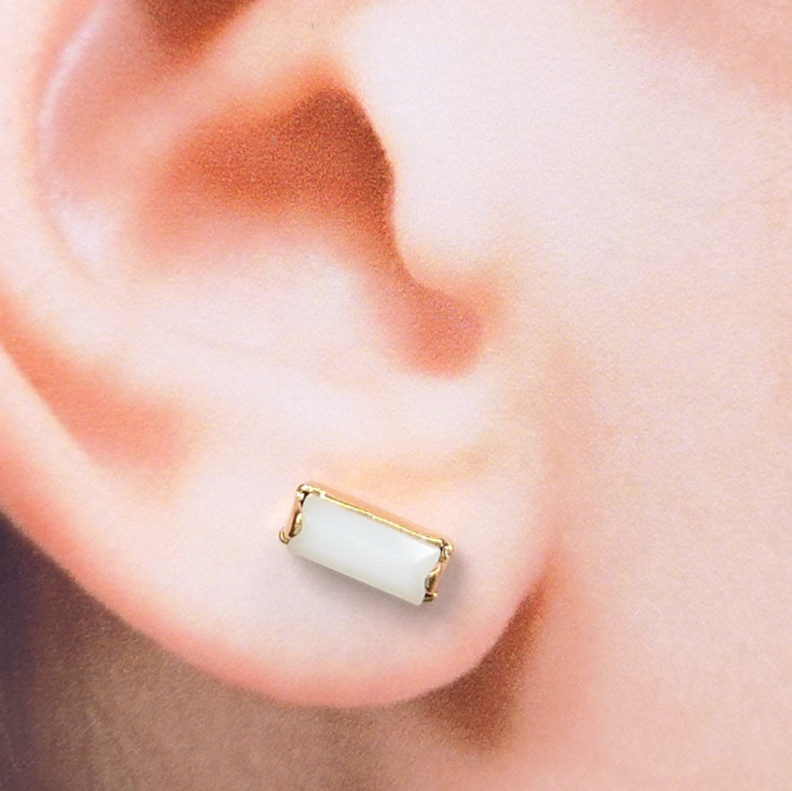 Flingan, 7*3 mm crystal earrings