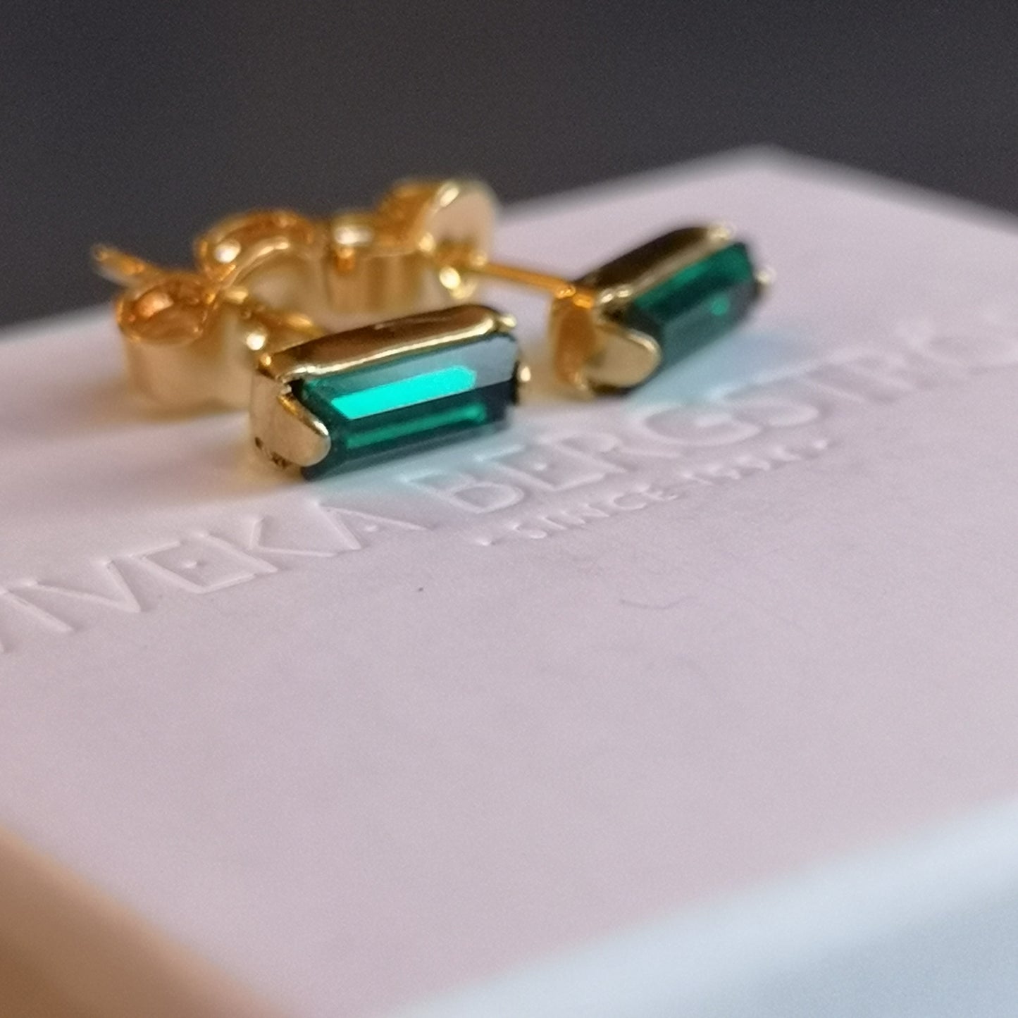 Flingan, 7*3 mm crystal earrings