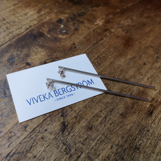 Stickan, 95 mm stick earrings