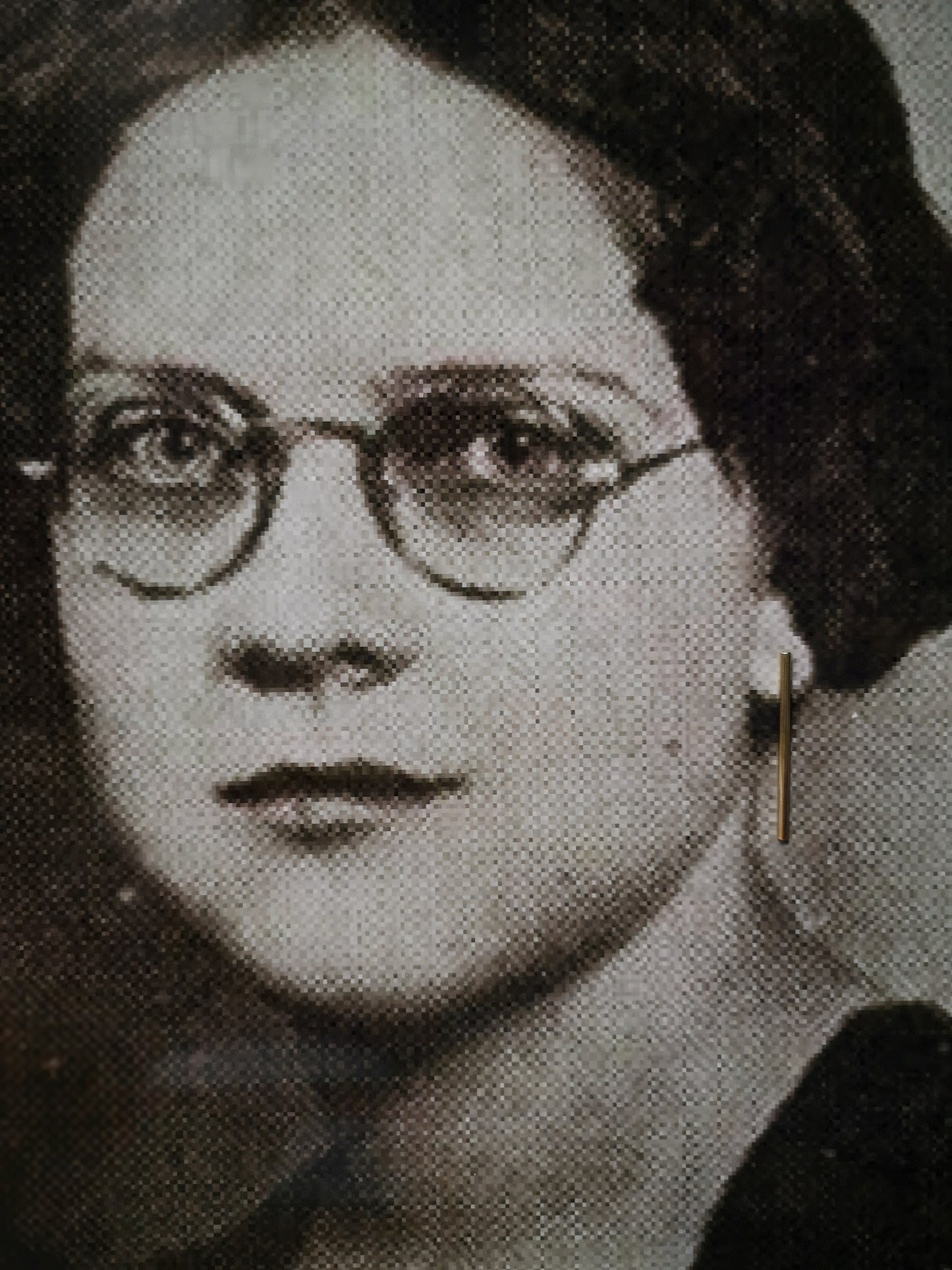 Pinnen, 35 mm stick earrings