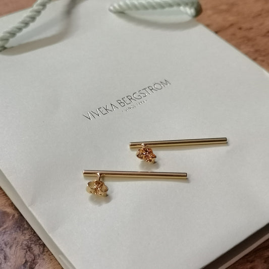 Pinnen, 35 mm stick earrings