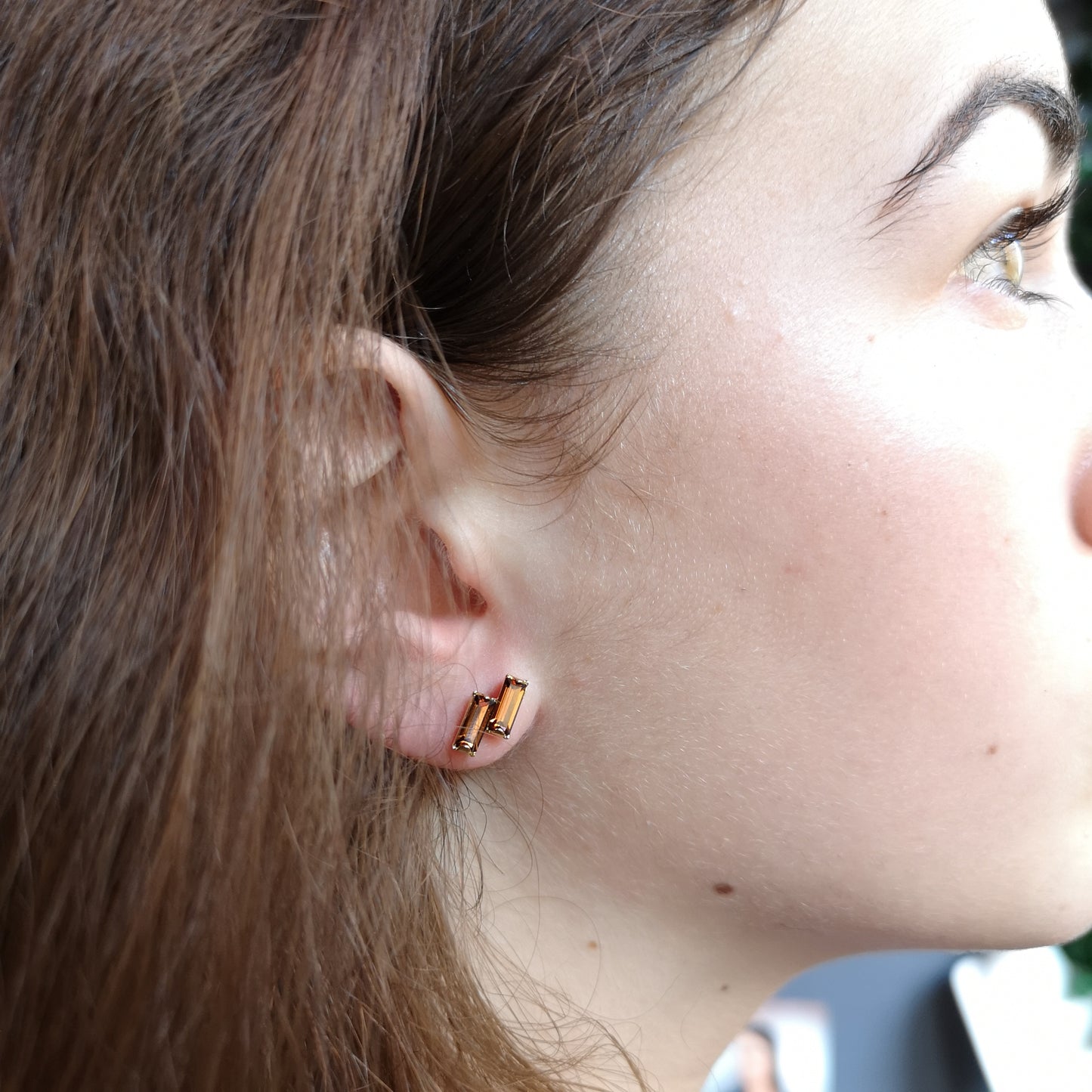 Två Flingor, two 7*3 mm crystals