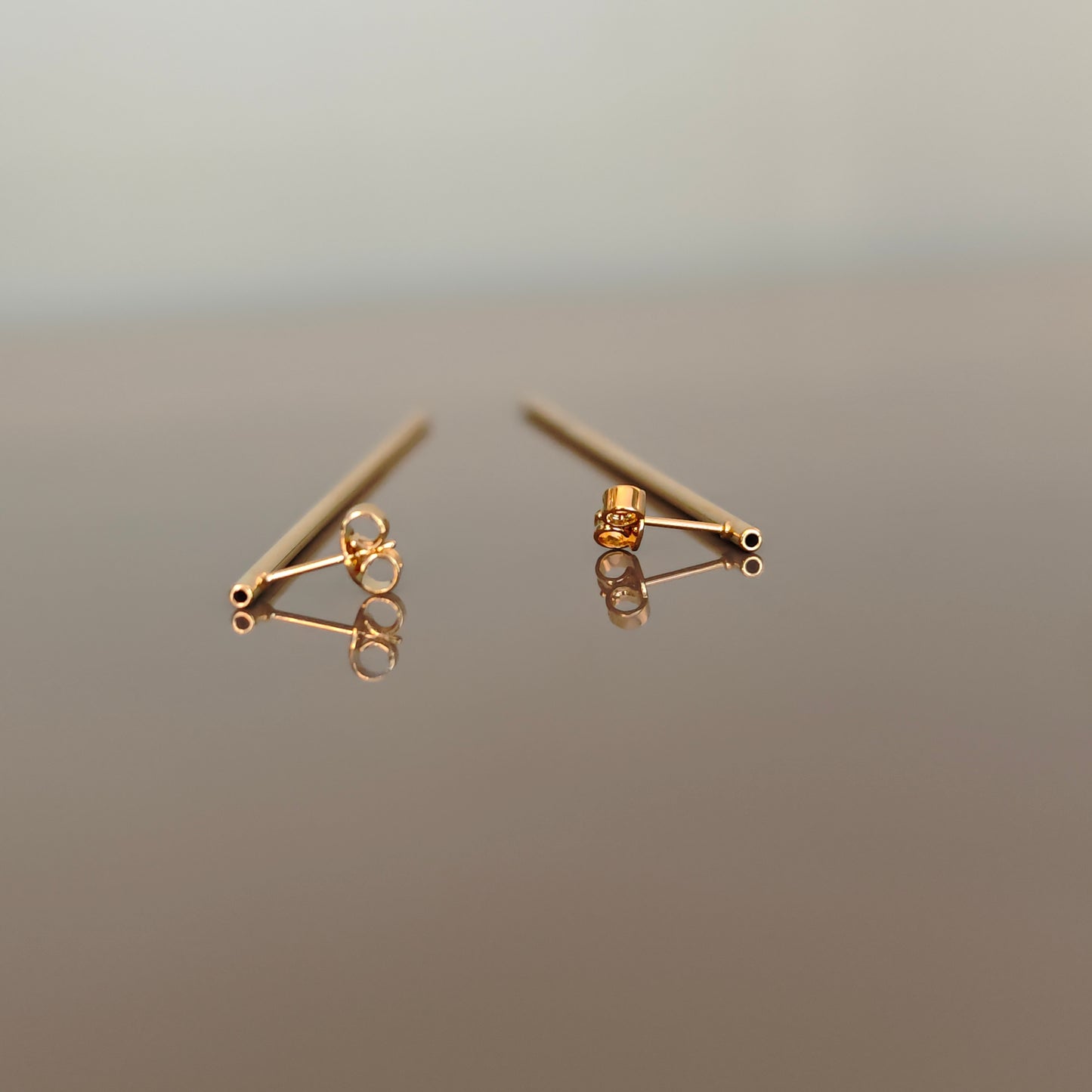 Stickan, 95 mm stick earrings