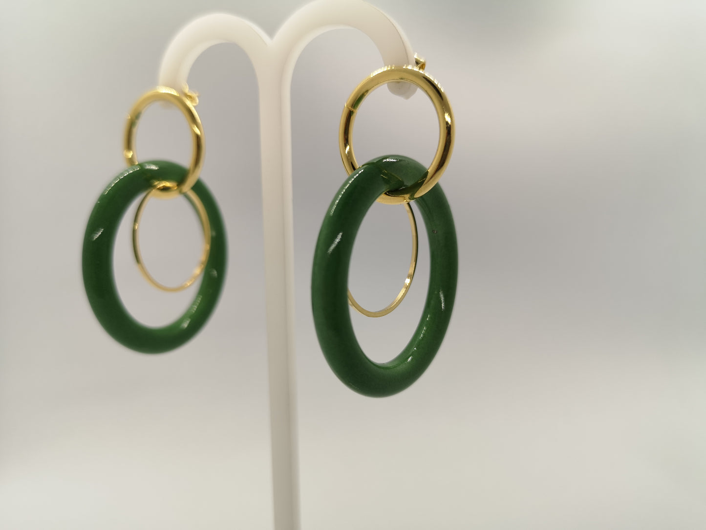 Lucille double hoops