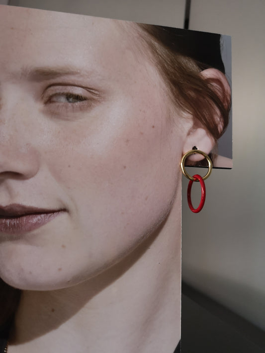 Iris small hoops